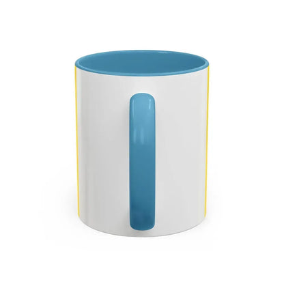 Flag of Konotop Ukraine - Accent Coffee Mug - Go Mug Yourself