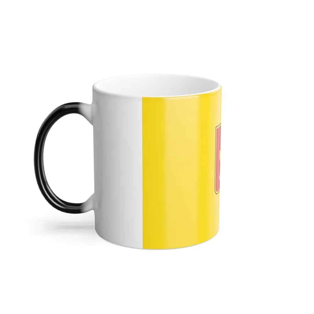 Flag of Konotop Ukraine - Color Changing Coffee Mug-Go Mug Yourself