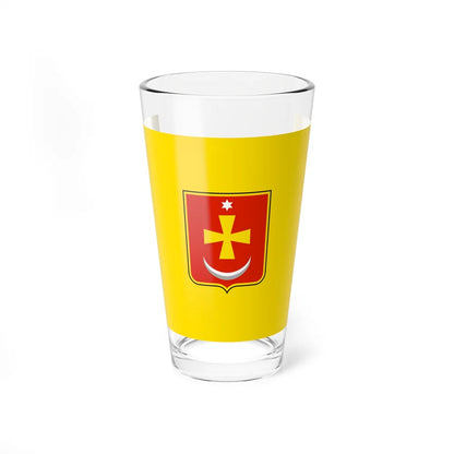 Flag of Konotop Ukraine - Pint Glass 16oz-16oz-Go Mug Yourself