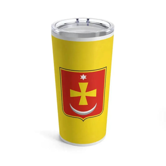 Flag of Konotop Ukraine - Tumbler 20oz 20oz - Go Mug Yourself