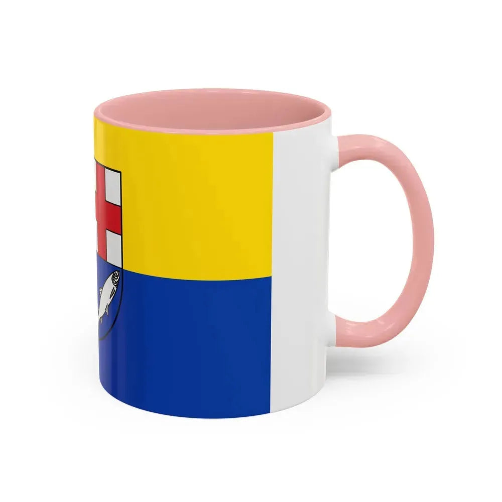 Flag of Konstanz Germany - Accent Coffee Mug - Go Mug Yourself