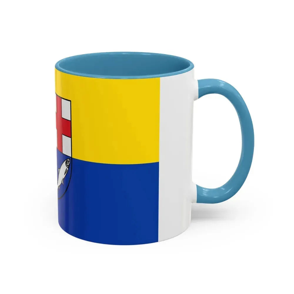 Flag of Konstanz Germany - Accent Coffee Mug - Go Mug Yourself