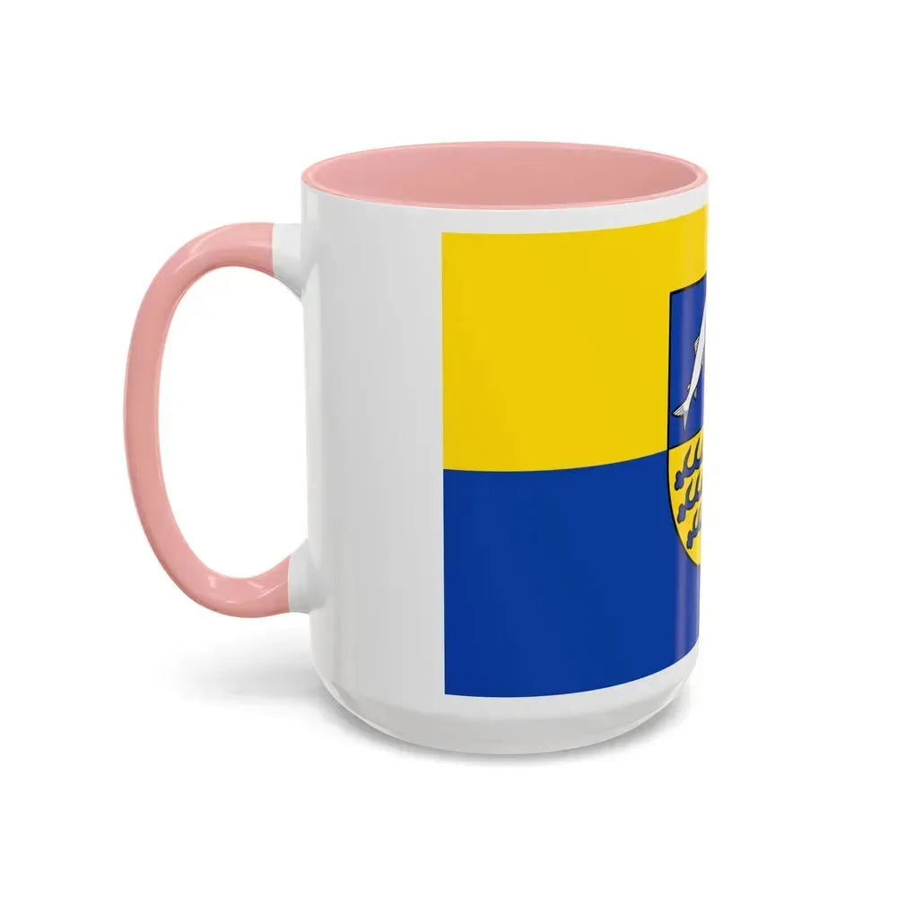Flag of Konstanz Germany - Accent Coffee Mug - Go Mug Yourself