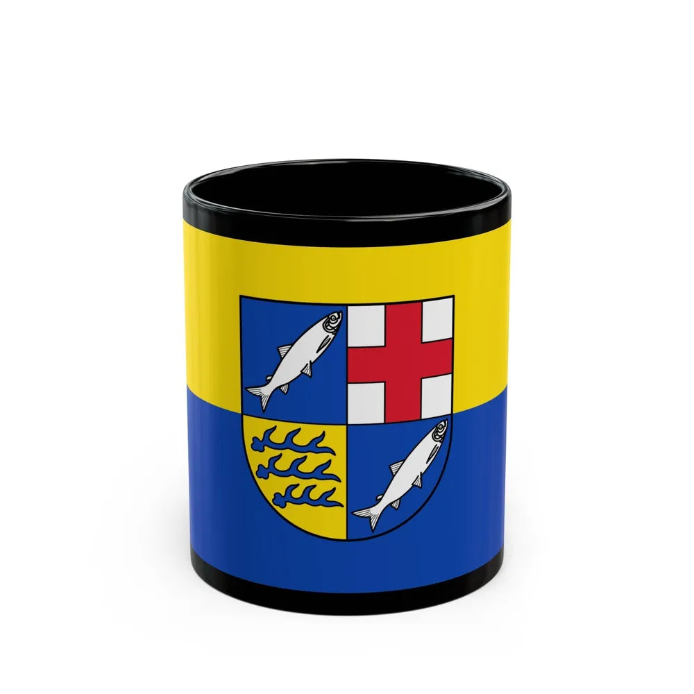 Flag of Konstanz Germany - Black Coffee Mug-11oz-Go Mug Yourself