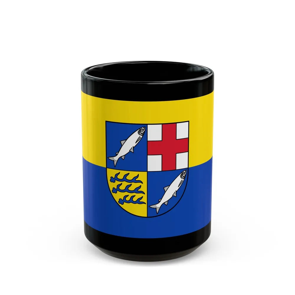 Flag of Konstanz Germany - Black Coffee Mug-15oz-Go Mug Yourself