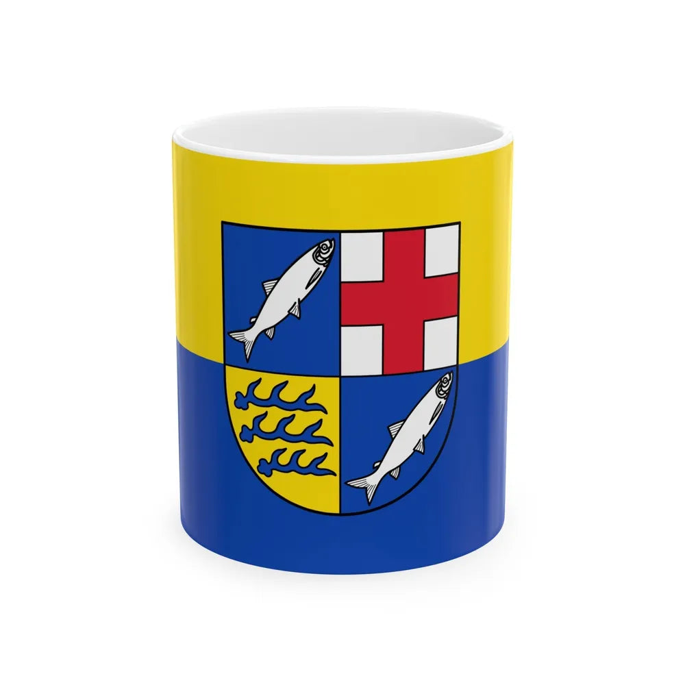 Flag of Konstanz Germany - White Coffee Mug-11oz-Go Mug Yourself