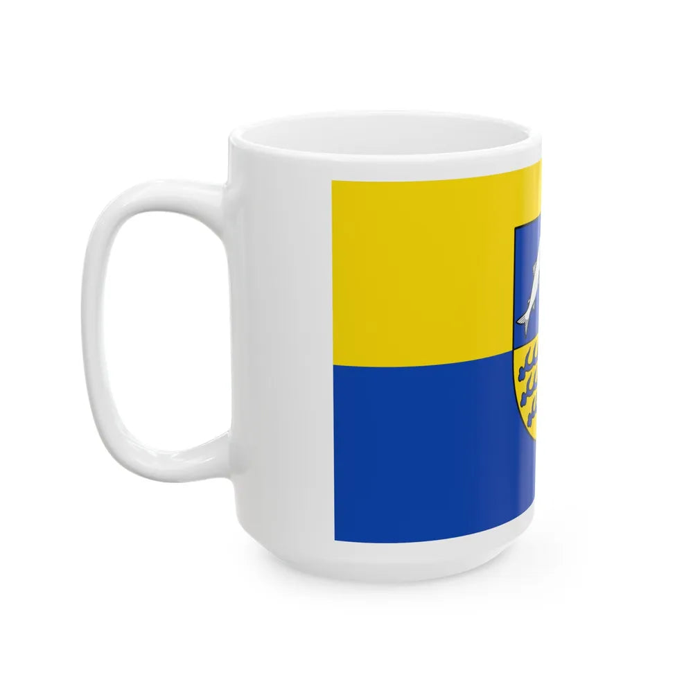 Flag of Konstanz Germany - White Coffee Mug-Go Mug Yourself