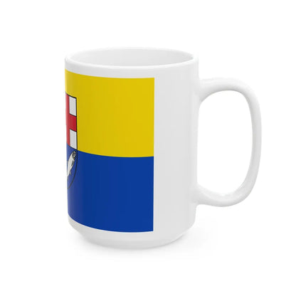 Flag of Konstanz Germany - White Coffee Mug-Go Mug Yourself