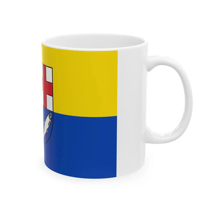 Flag of Konstanz Germany - White Coffee Mug-Go Mug Yourself