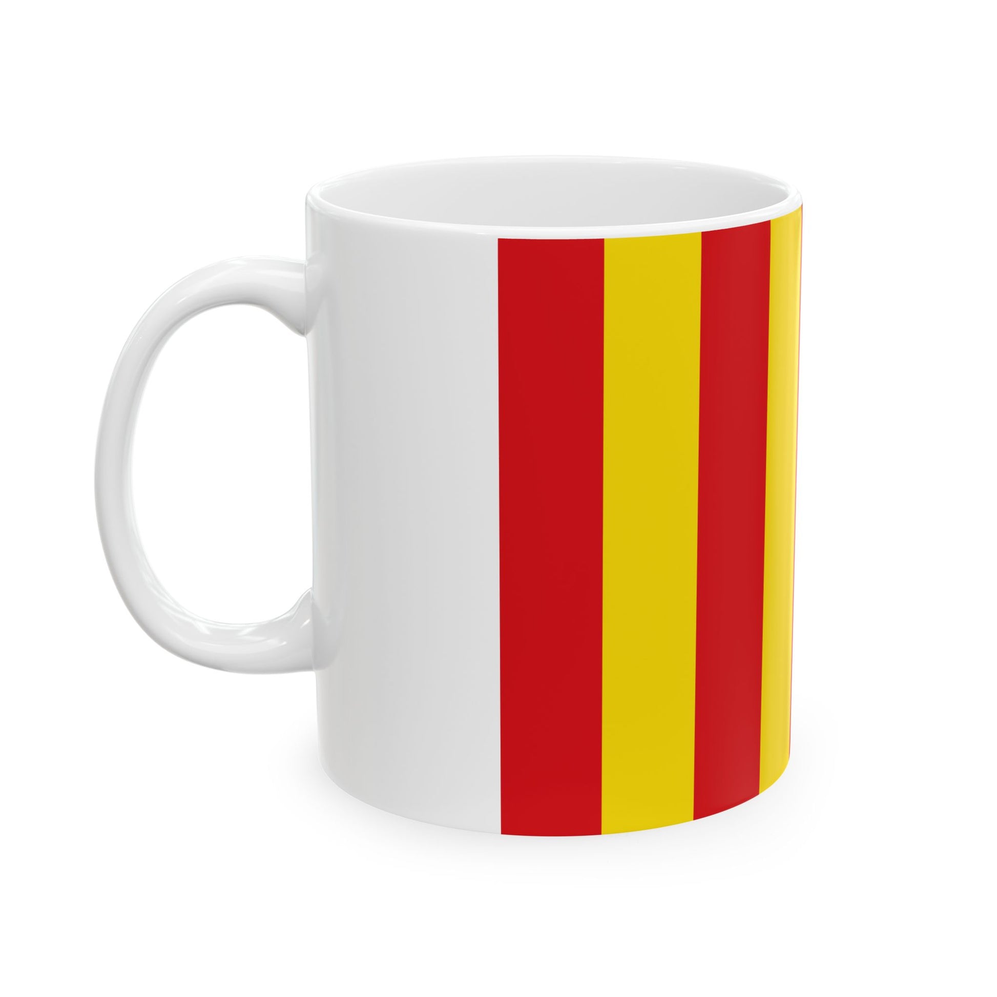 Flag of Kontich (Belgium) White Coffee Mug-Go Mug Yourself