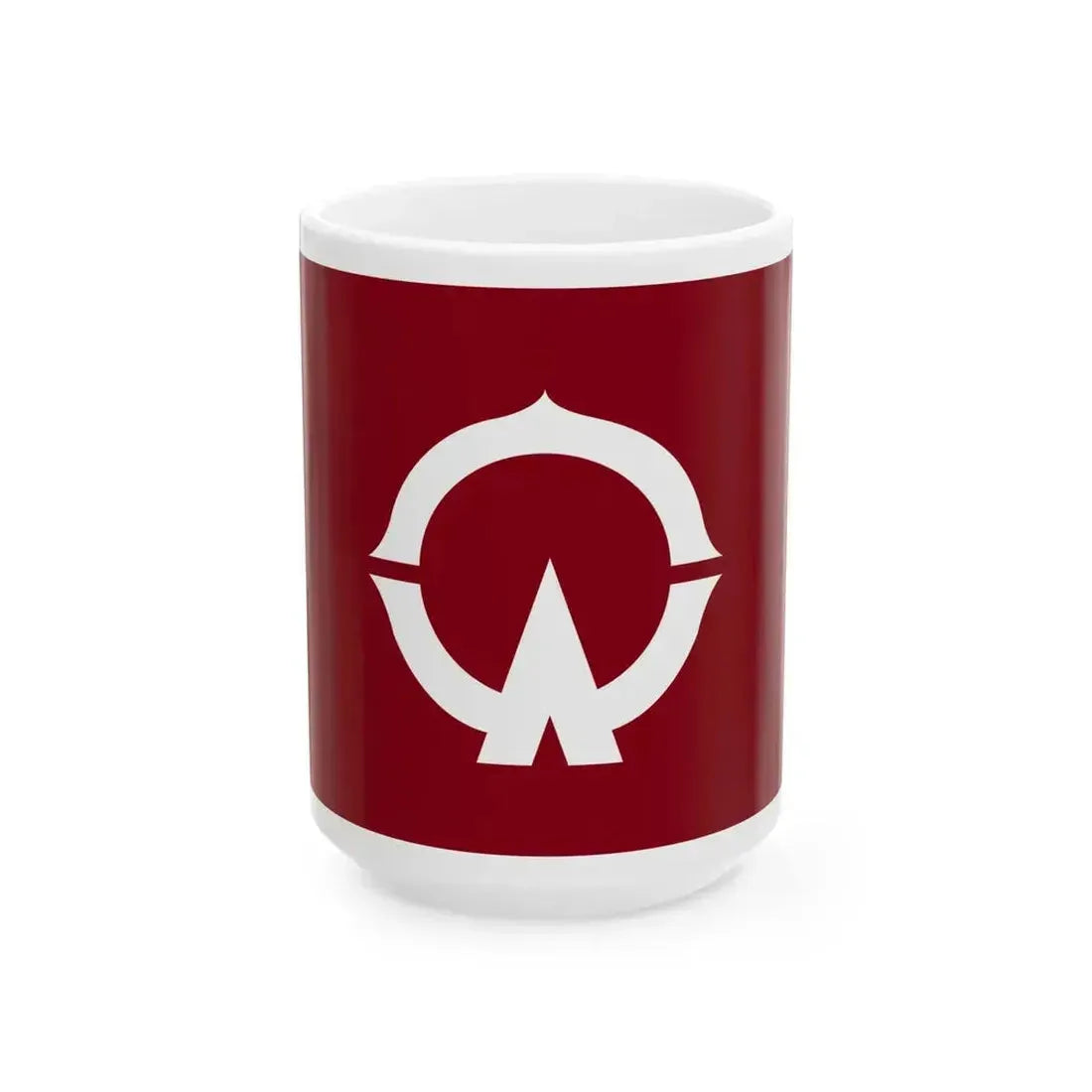 Flag of Koori Fukushima (Japan) White Coffee Mug 15oz - Go Mug Yourself