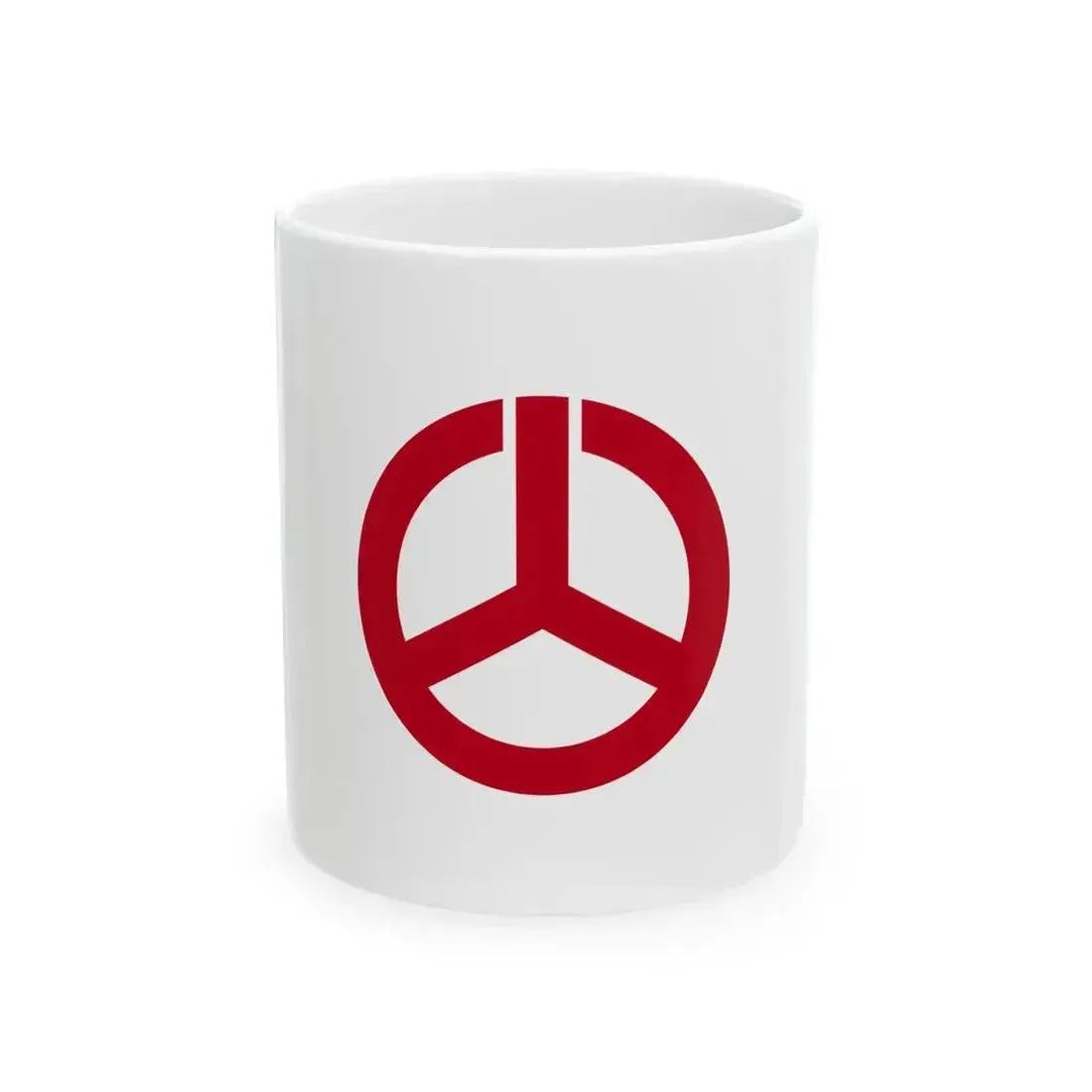 Flag of Koriyama Fukushima (Japan) White Coffee Mug 11oz - Go Mug Yourself