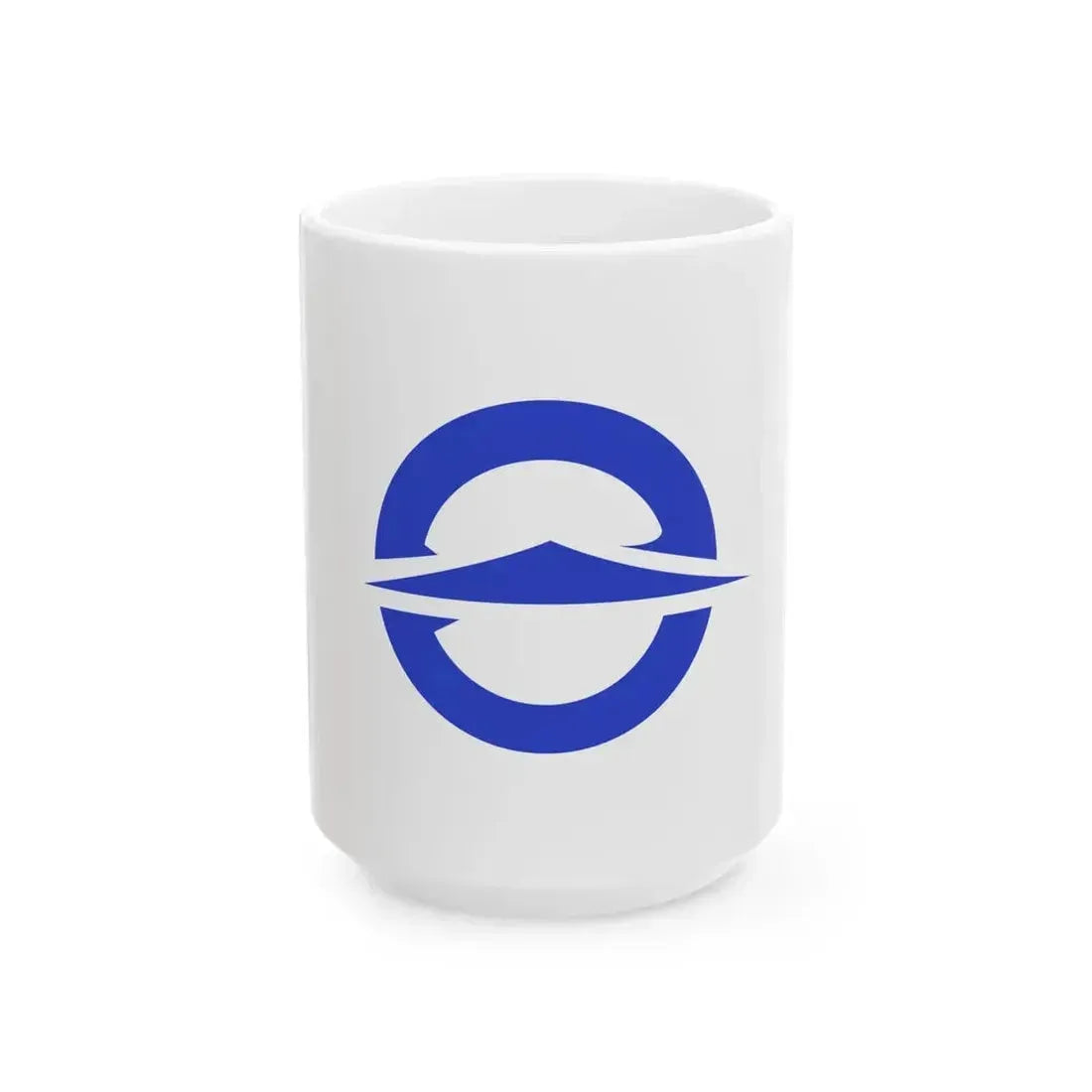 Flag of Koriyama Kagoshima 1966-2004 (Japan) White Coffee Mug 15oz - Go Mug Yourself