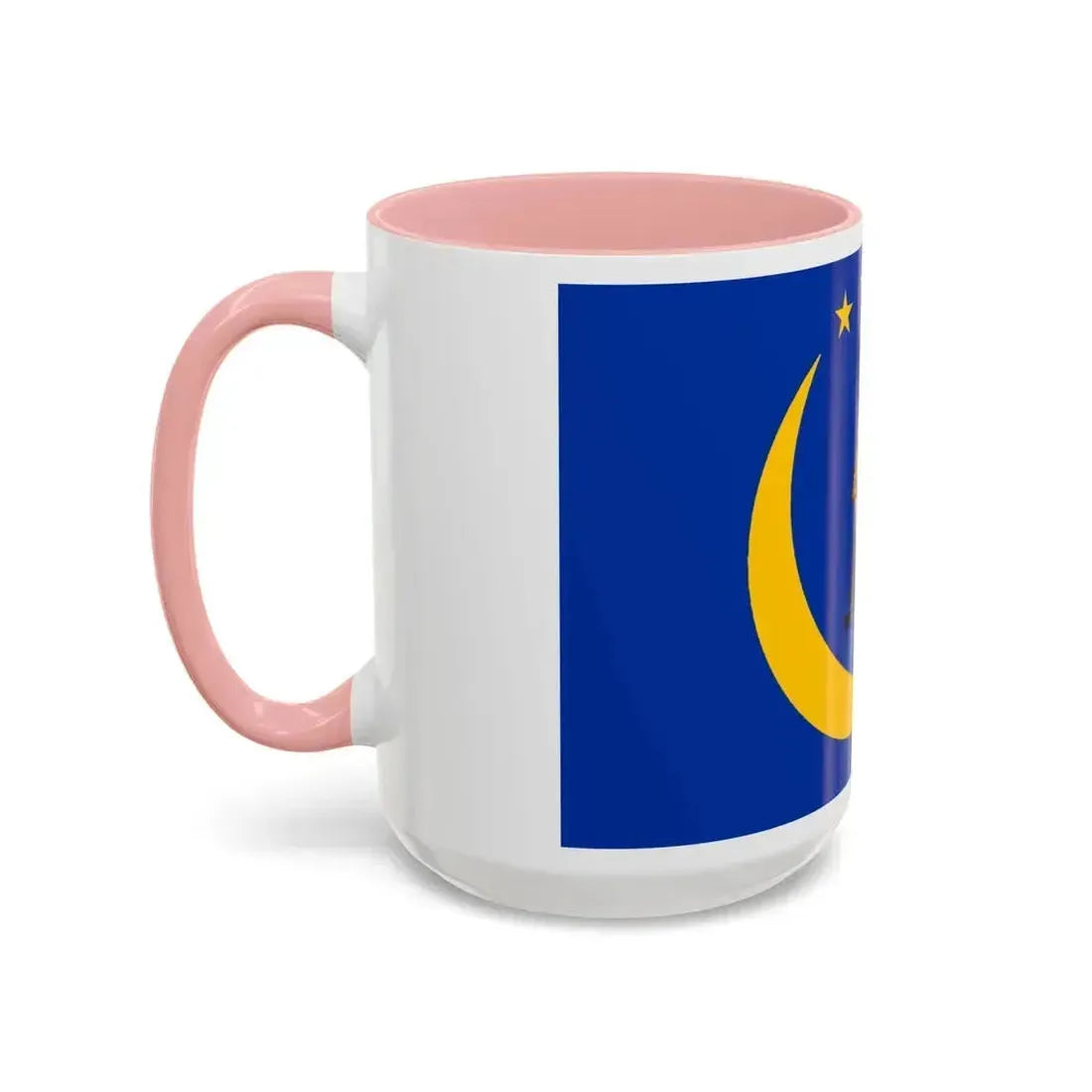 Flag of Koror Palau - Accent Coffee Mug - Go Mug Yourself
