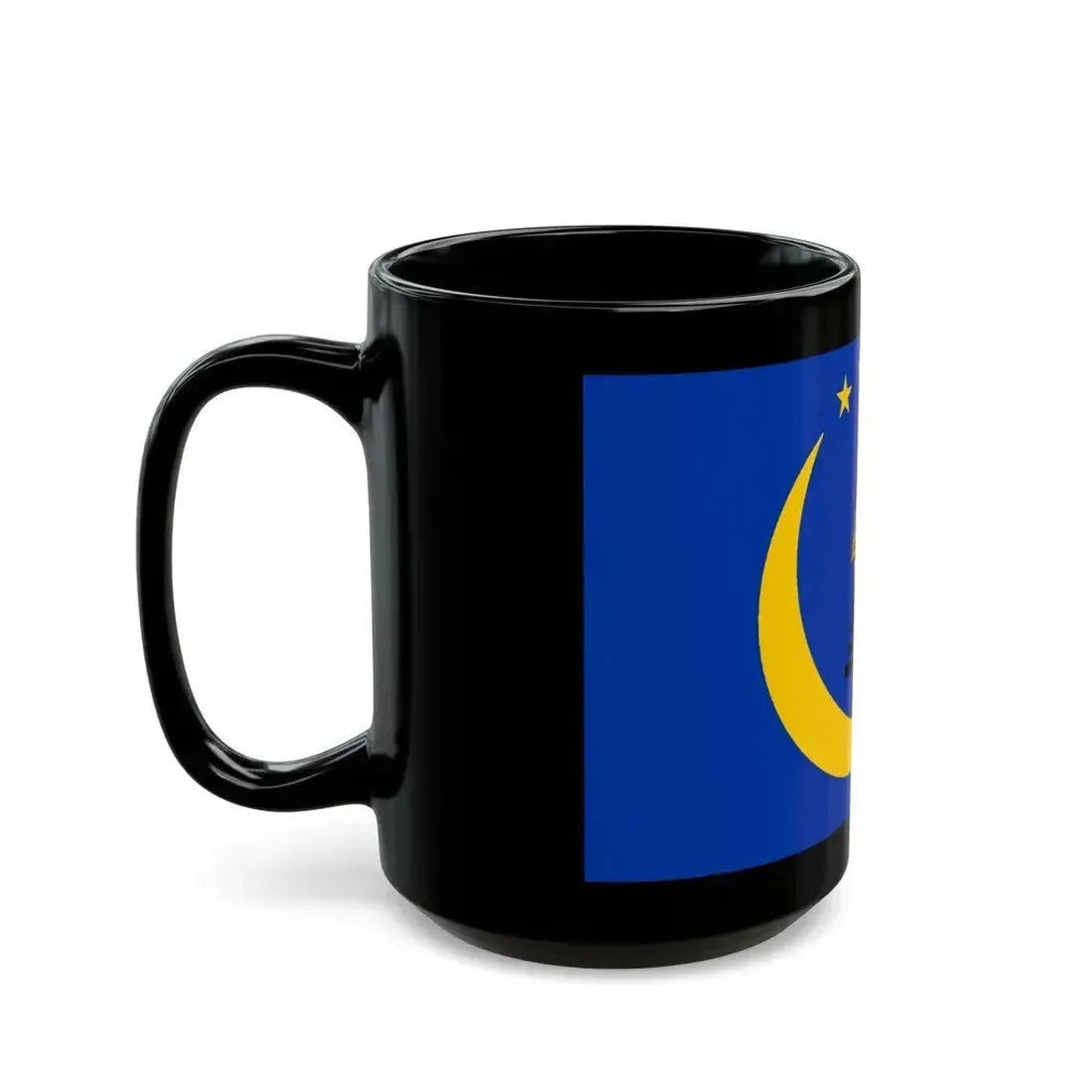 Flag of Koror Palau - Black Coffee Mug - Go Mug Yourself
