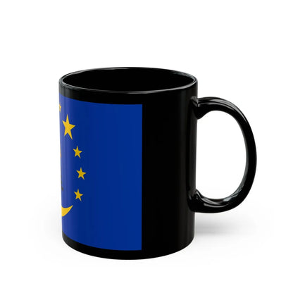 Flag of Koror Palau - Black Coffee Mug-Go Mug Yourself