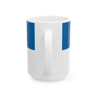 Flag of Korosladany (Hungary) White Coffee Mug - Go Mug Yourself