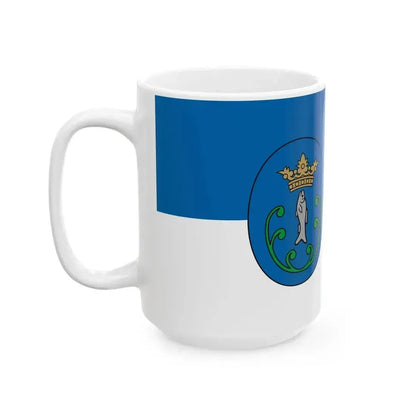 Flag of Korosladany (Hungary) White Coffee Mug - Go Mug Yourself