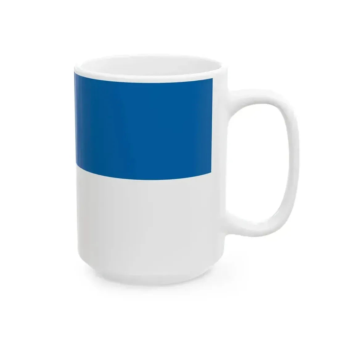 Flag of Korosladany (Hungary) White Coffee Mug - Go Mug Yourself
