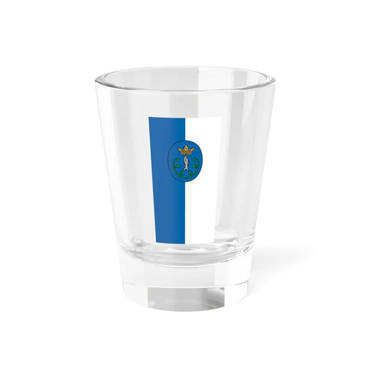 Flag of Korosladany vertical (Hungary) Shot Glass 1.5oz 1.5oz - Go Mug Yourself