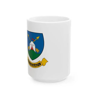 Flag of Korostetetlen (Hungary) White Coffee Mug 15oz - Go Mug Yourself