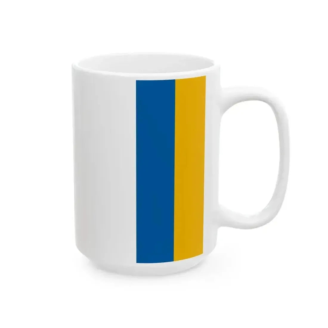 Flag of Korostetetlen (Hungary) White Coffee Mug - Go Mug Yourself
