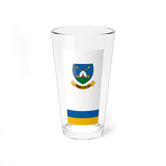 Flag of Korostetetlen vertical (Hungary) Pint Glass 16oz 16oz - Go Mug Yourself