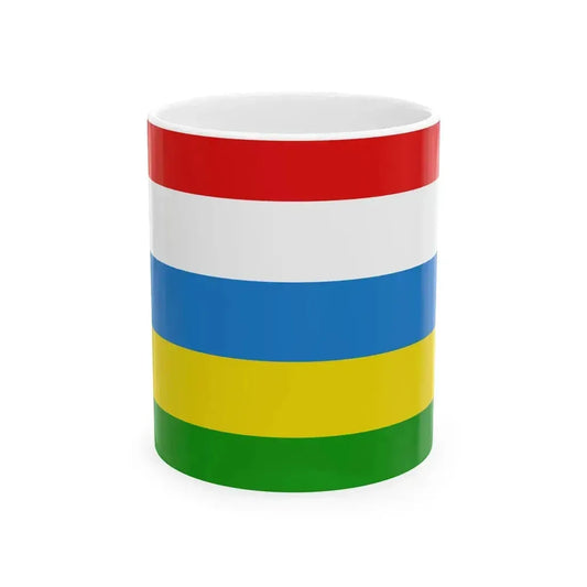 Flag of Kortenberg (Belgium) White Coffee Mug 11oz - Go Mug Yourself