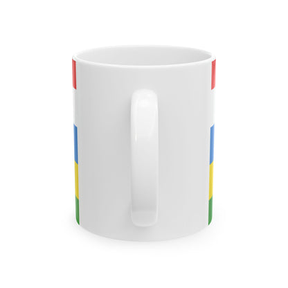 Flag of Kortenberg (Belgium) White Coffee Mug-Go Mug Yourself