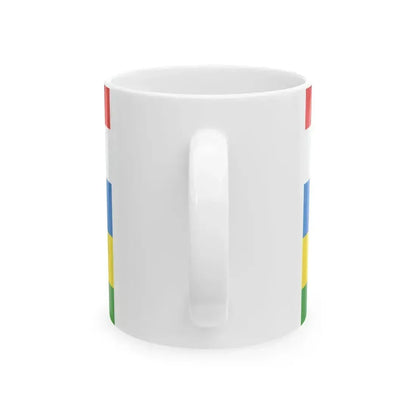 Flag of Kortenberg (Belgium) White Coffee Mug - Go Mug Yourself