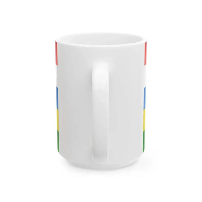 Flag of Kortenberg (Belgium) White Coffee Mug - Go Mug Yourself