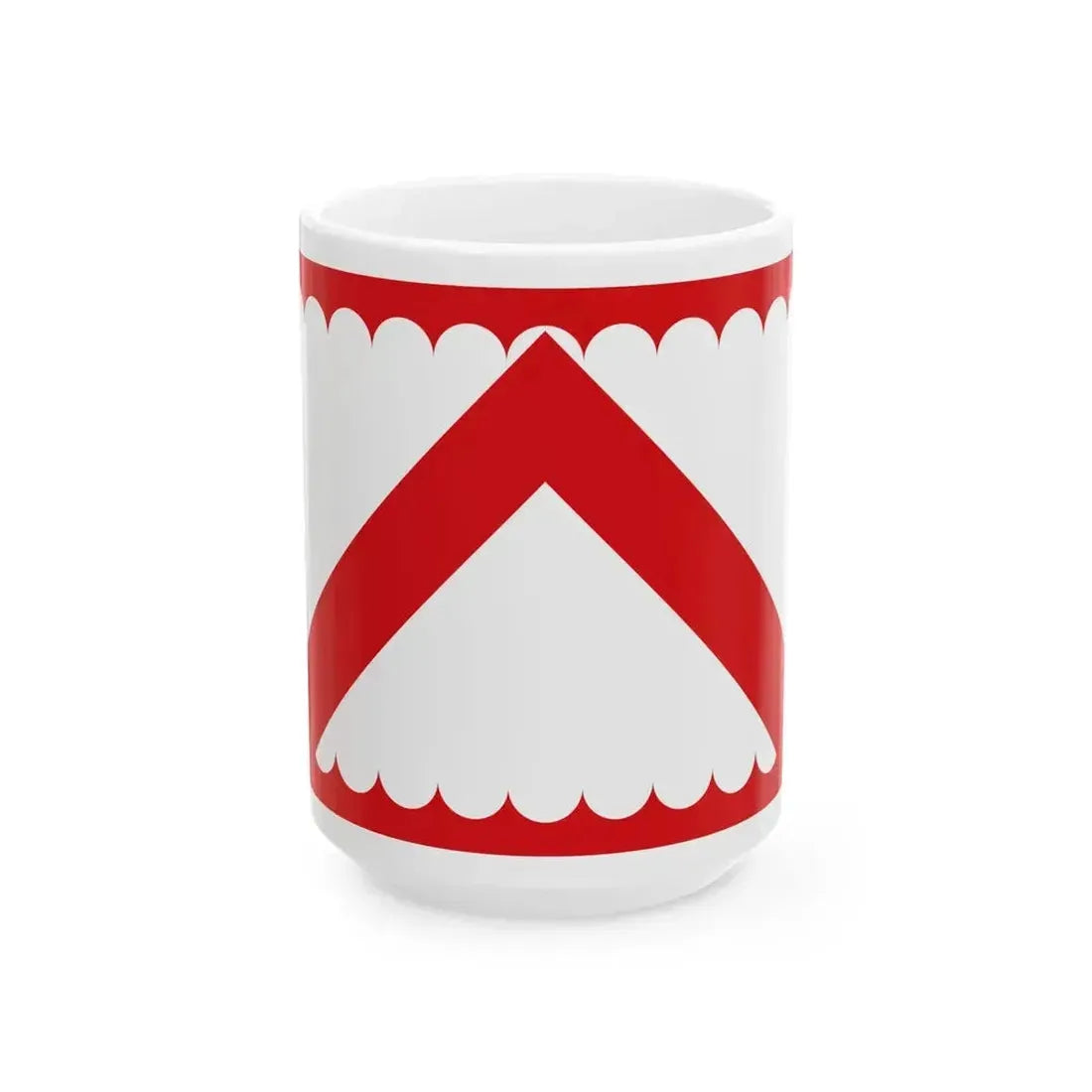 Flag of Kortrijk (Belgium) White Coffee Mug 15oz - Go Mug Yourself