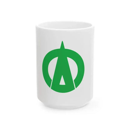 Flag of Koryo Nara (Japan) White Coffee Mug 15oz - Go Mug Yourself