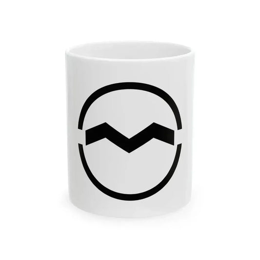 Flag of Koryo Shimane 1969-2005 (Japan) White Coffee Mug 11oz - Go Mug Yourself