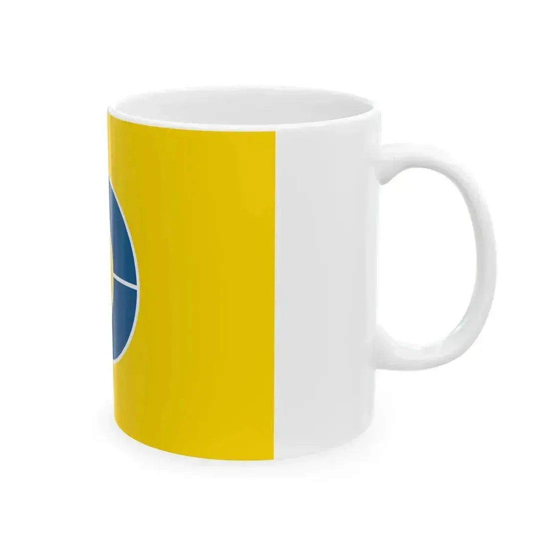 Flag of Kosai Shizuoka (Japan) White Coffee Mug - Go Mug Yourself