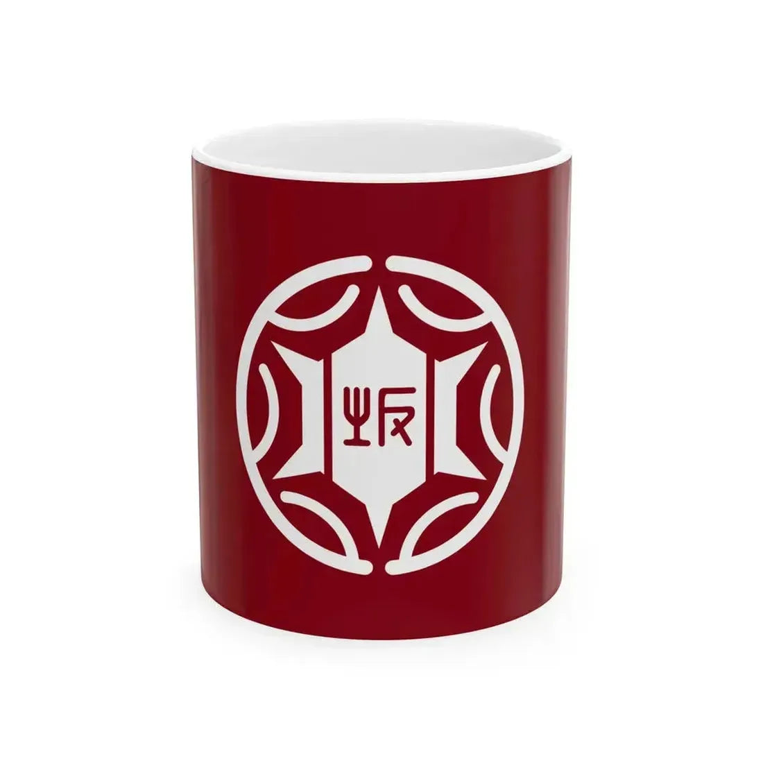 Flag of Kosaka Akita (Japan) White Coffee Mug 11oz - Go Mug Yourself