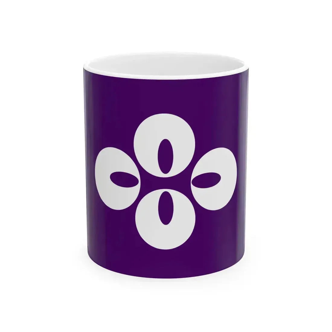 Flag of Koshu Yamanashi (Japan) White Coffee Mug 11oz - Go Mug Yourself