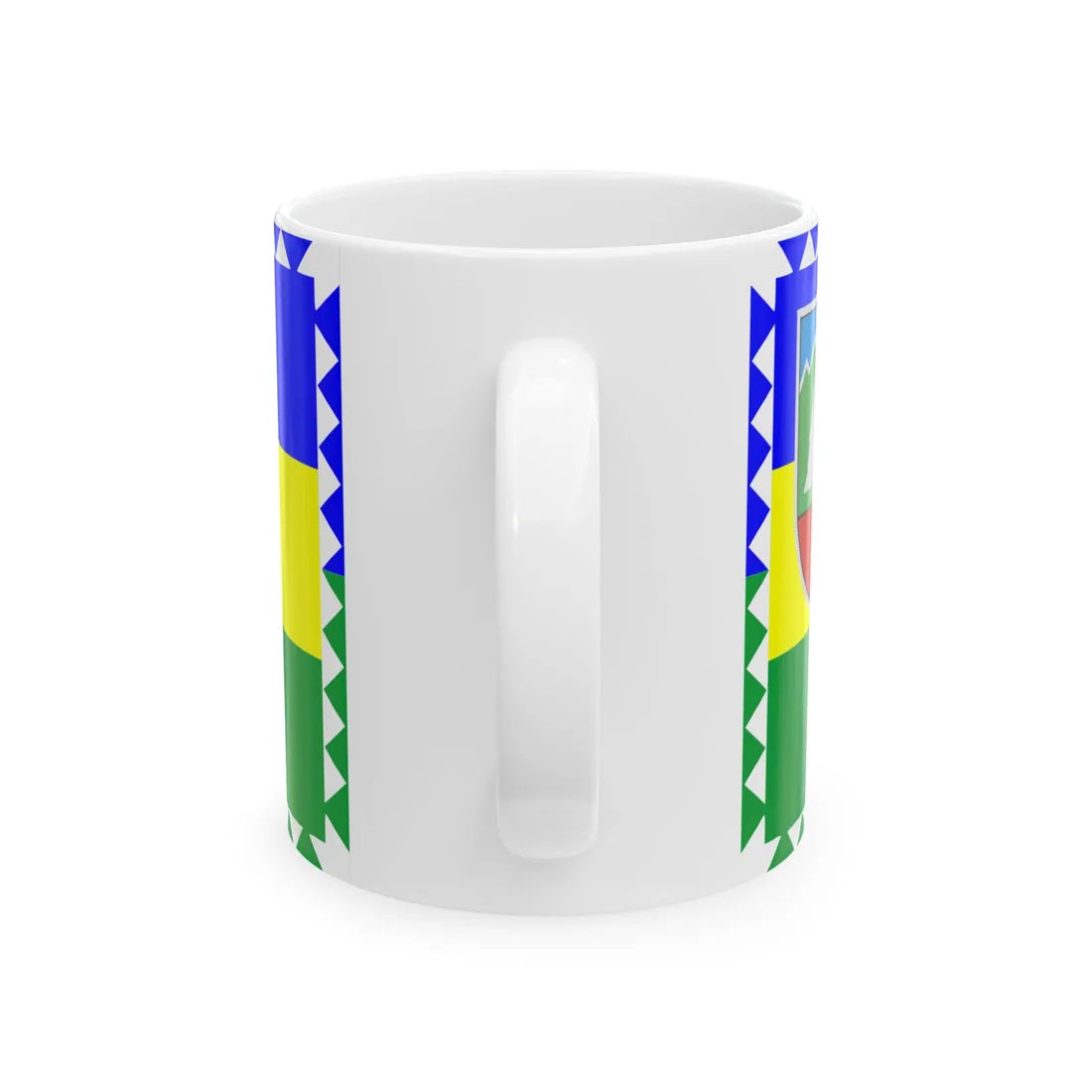 Flag of Kosiv Raion (Ukraine) White Coffee Mug - Go Mug Yourself