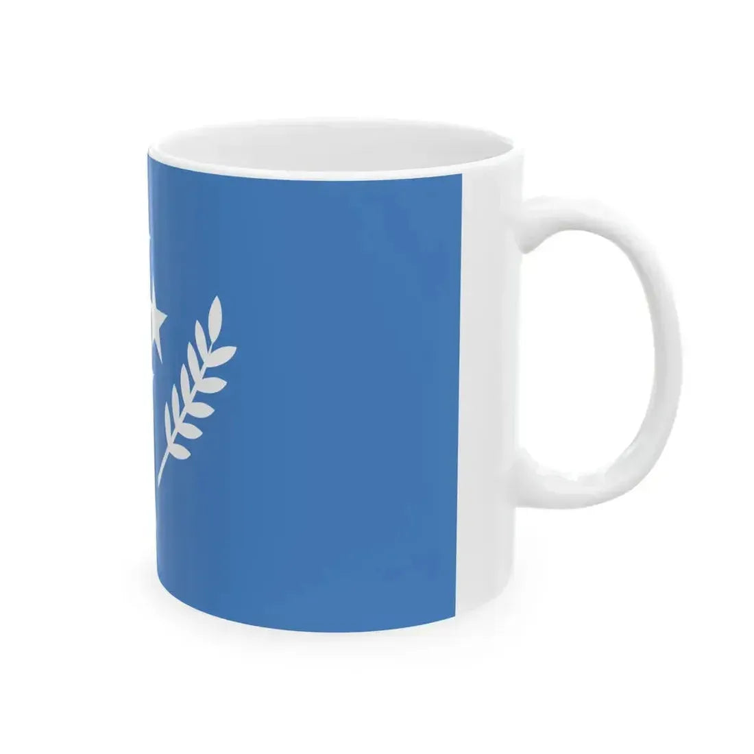 Flag of Kosrae (Micronesia) White Coffee Mug - Go Mug Yourself