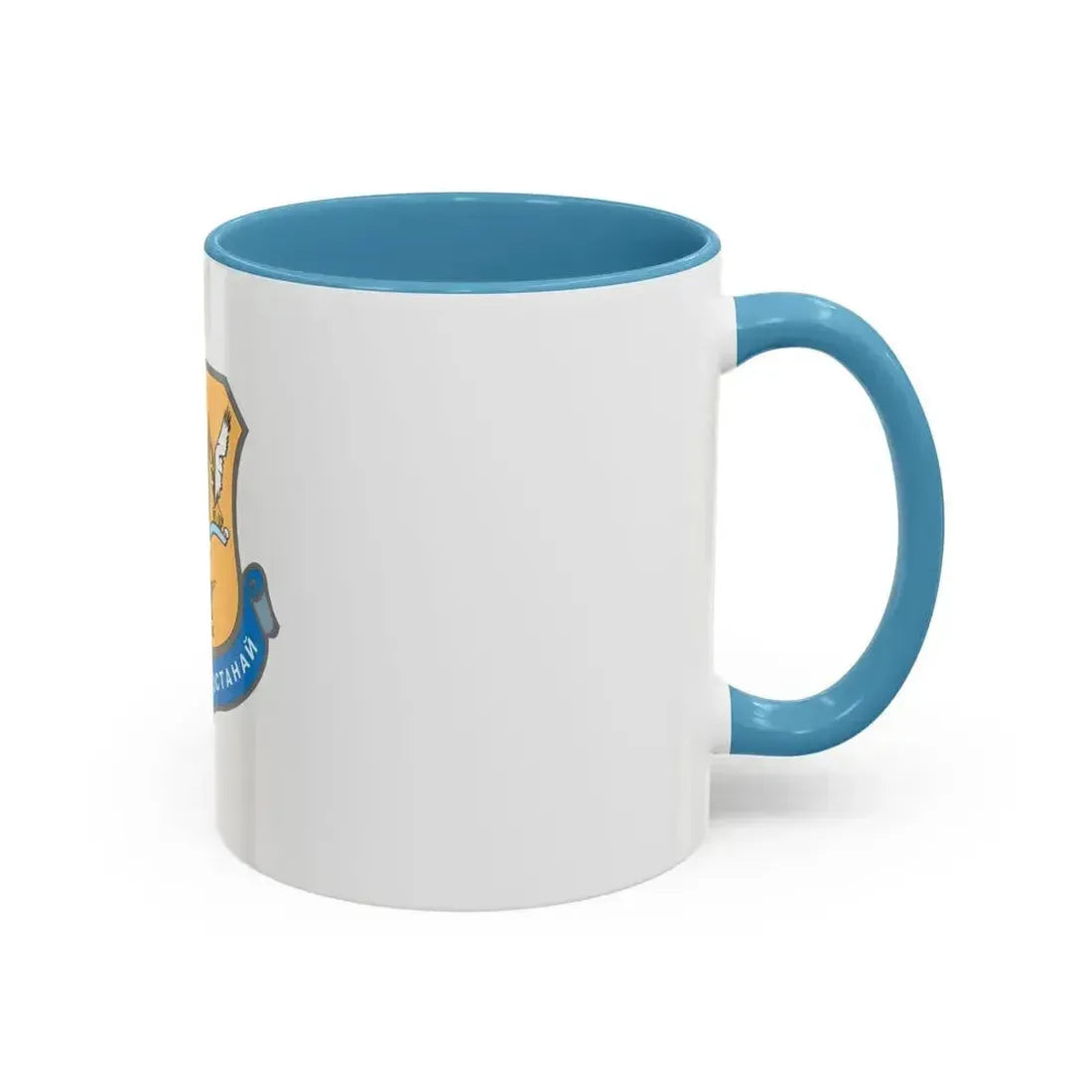 Flag of Kostanay Kazakhstan - Accent Coffee Mug - Go Mug Yourself