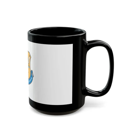 Flag of Kostanay Kazakhstan - Black Coffee Mug-Go Mug Yourself