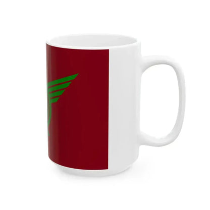 Flag of Kosuge Yamanashi (Japan) White Coffee Mug - Go Mug Yourself