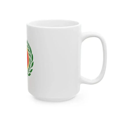 Flag of Kosugi Toyama 1975-2005 (Japan) White Coffee Mug - Go Mug Yourself