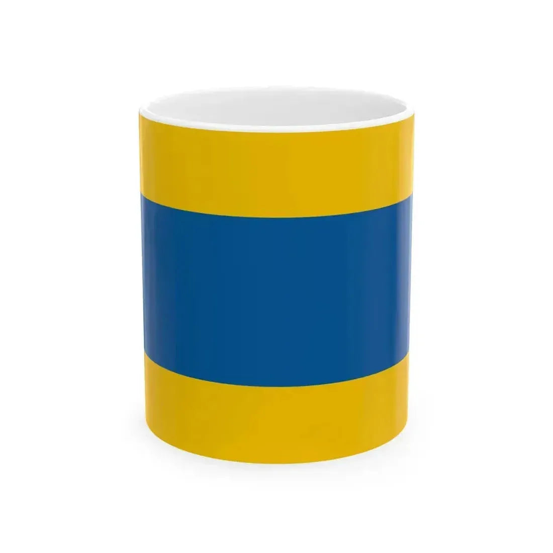 Flag of Koszeg 1941 (Hungary) White Coffee Mug 11oz - Go Mug Yourself