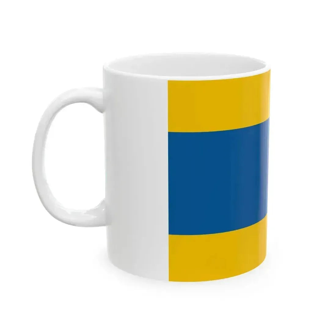 Flag of Koszeg 1941 (Hungary) White Coffee Mug - Go Mug Yourself