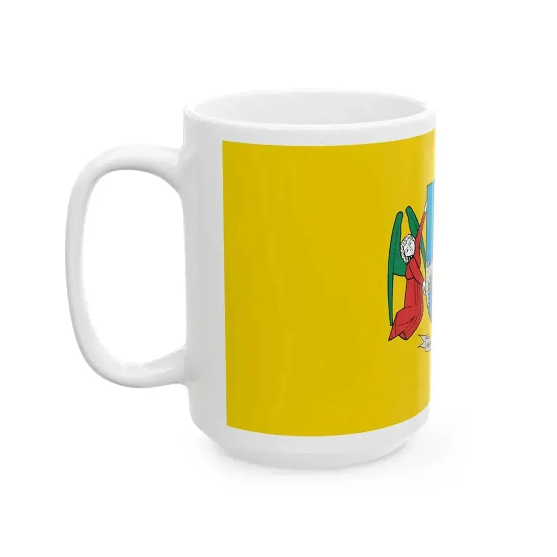 Flag of Koszeg (Hungary) White Coffee Mug - Go Mug Yourself