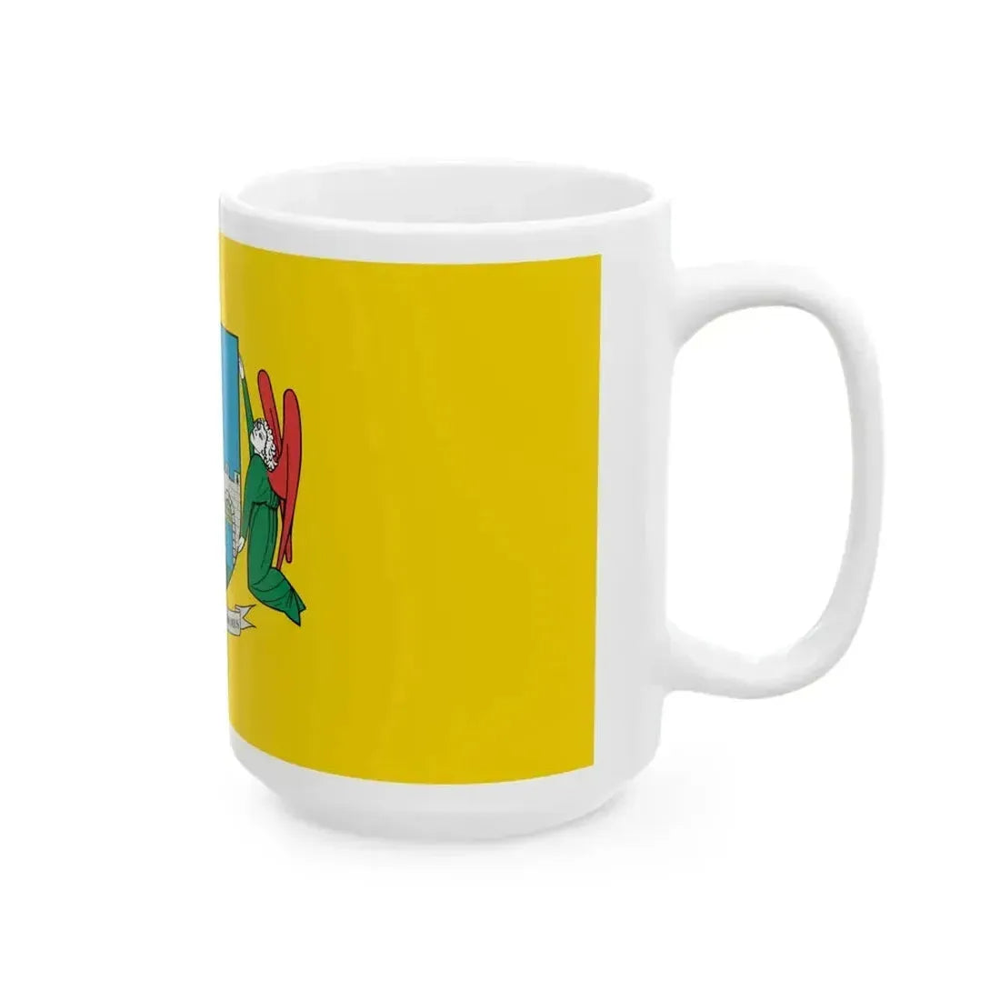 Flag of Koszeg (Hungary) White Coffee Mug - Go Mug Yourself