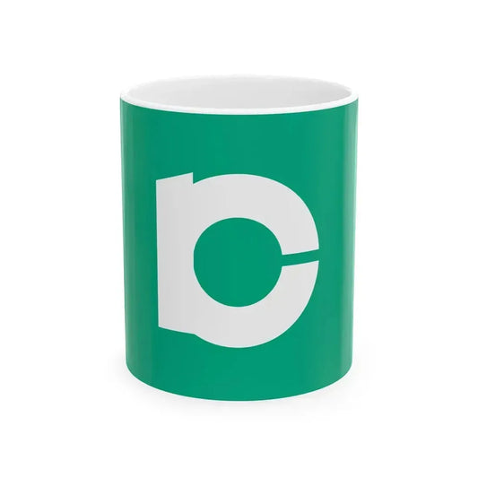 Flag of Kota Aichi (Japan) White Coffee Mug 11oz - Go Mug Yourself