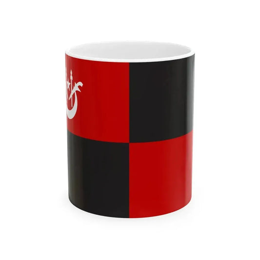 Flag of Kota Bharu Kelantan (Malaysia) White Coffee Mug 11oz - Go Mug Yourself