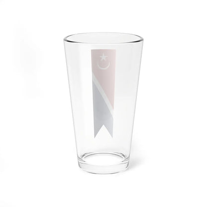 Flag of Kota Tinggi Johor vertical (Malaysia) Pint Glass 16oz - Go Mug Yourself
